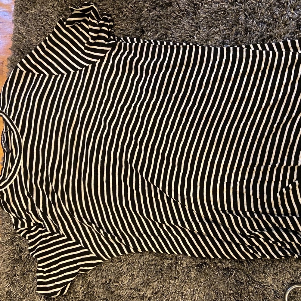 Brandy Melville striped tee shirt dress